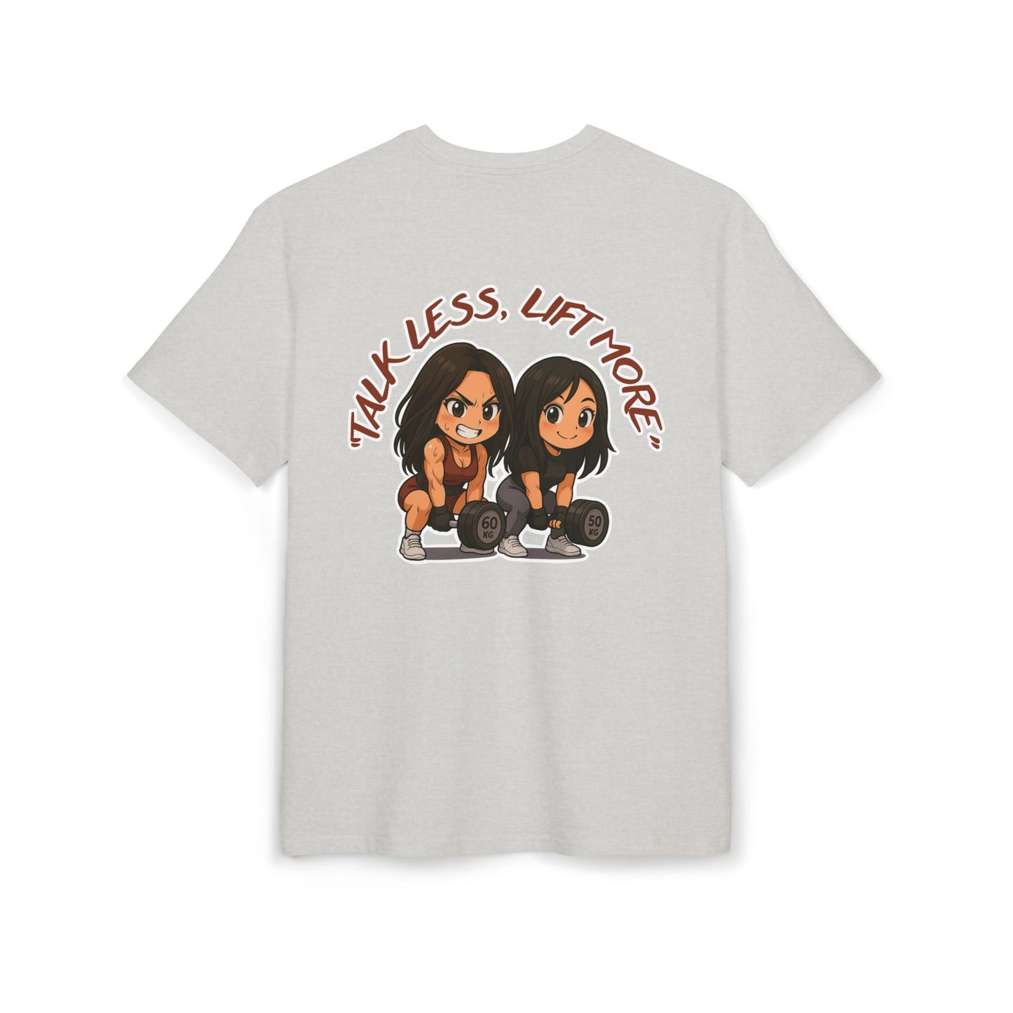 "Talk Less, Lift More" – RŌSEKI SPORT Oversize T-shirt