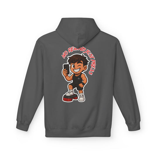 "No Rewind Just Press" – RŌSEKI Sport Hoodie