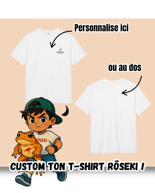 CUSTOM ton artwear RŌSEKI - T-Shirt Oversize à partir de