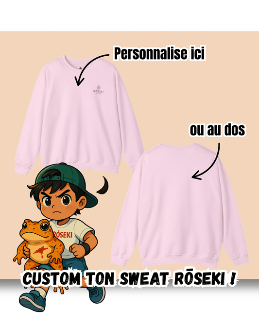 CUSTOM ton artwear RŌSEKI - SWEATSHIRT unisexe à partir de