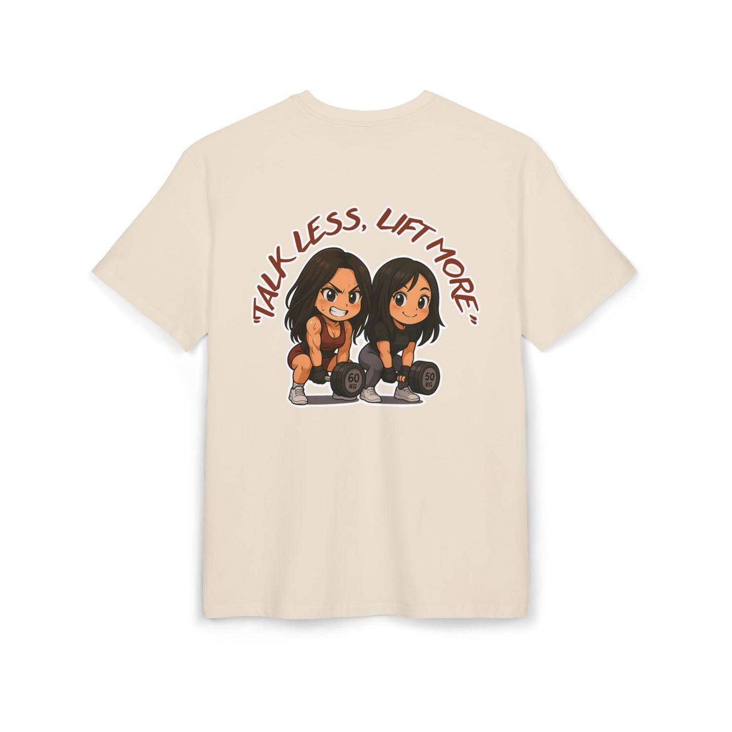 "Talk Less, Lift More" – RŌSEKI SPORT Oversize T-shirt