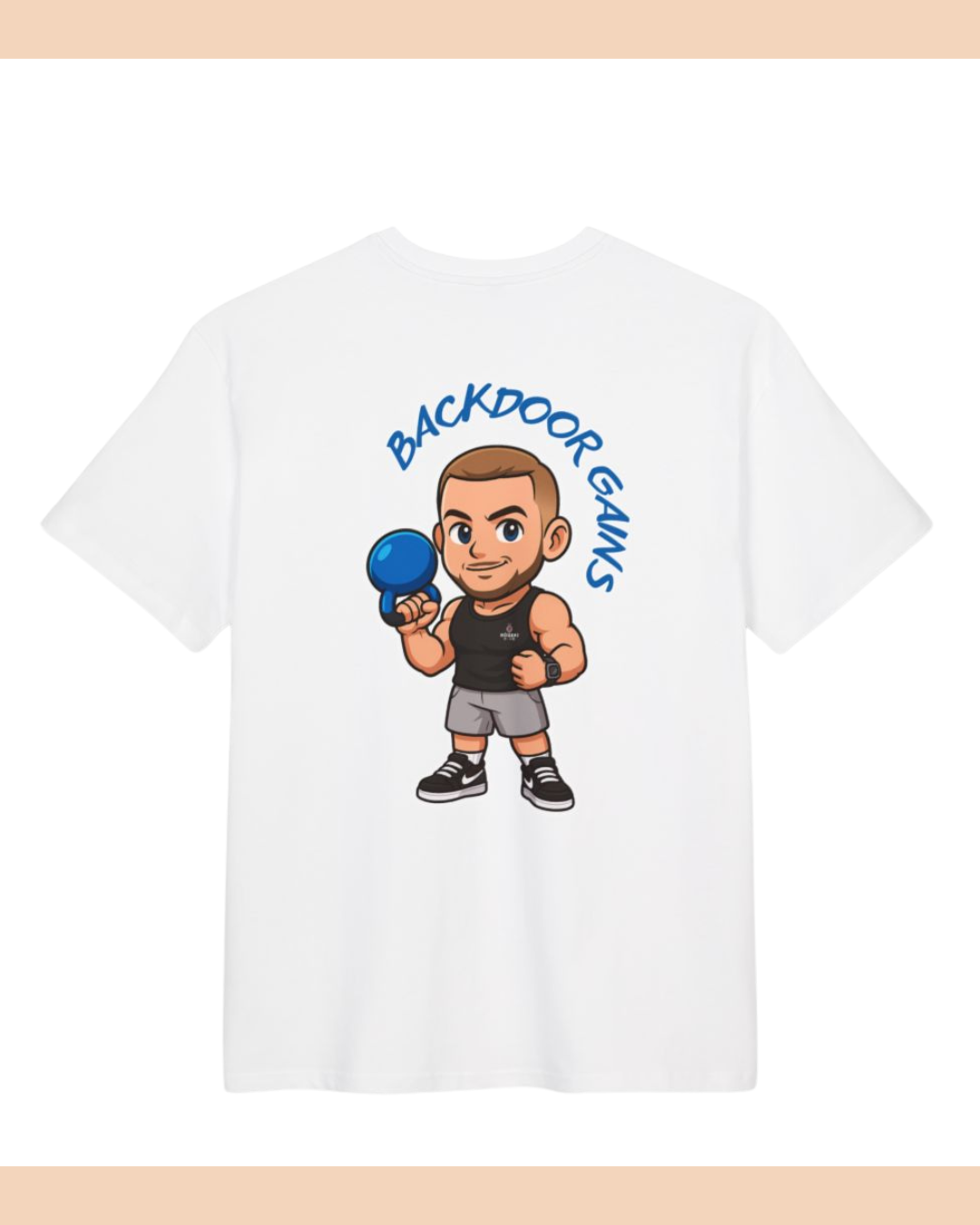 BACKDOOR GAINS - T-shirt oversize