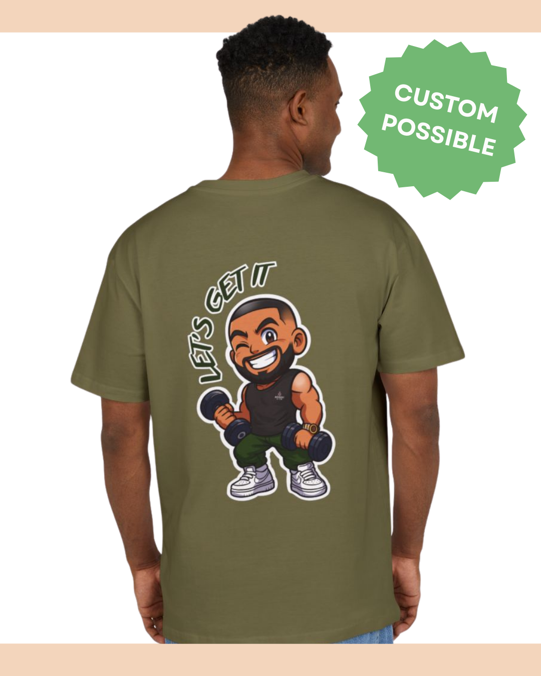 LET'S GET IT - T-shirt oversize